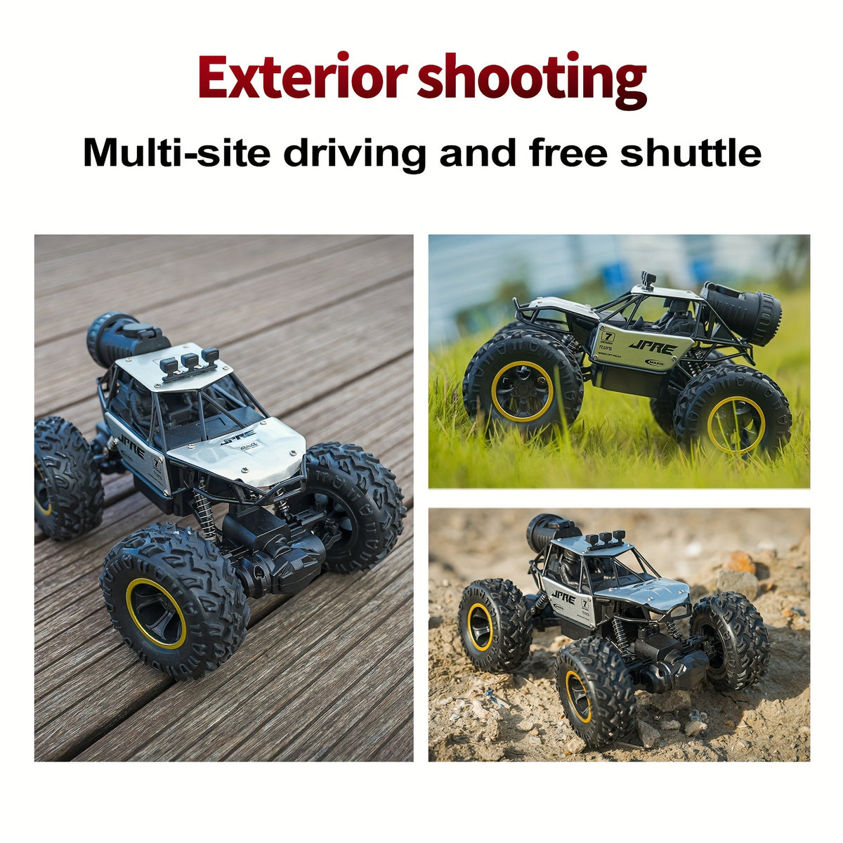 1:16 2.4GHz Off-Road Tail Jet Truck view 9