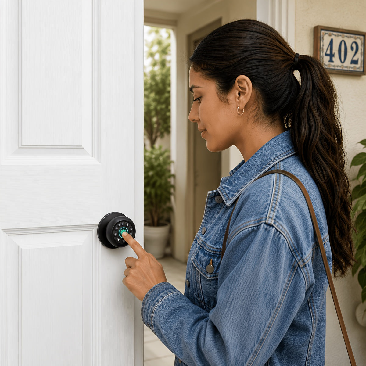 Fingerprint Smart Door Knob view 8