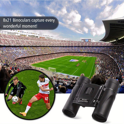 8X21 Mini Pocket Binoculars view 5
