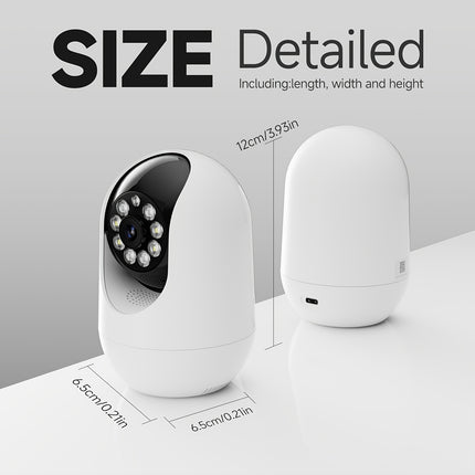 Tracking Wireless Security Camera view 8