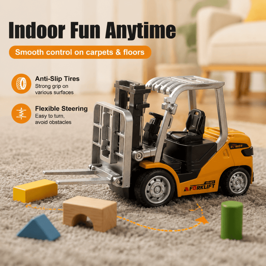 Alloy RC Forklift view 2