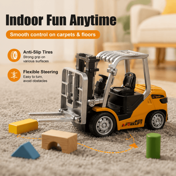 Alloy RC Forklift view 2
