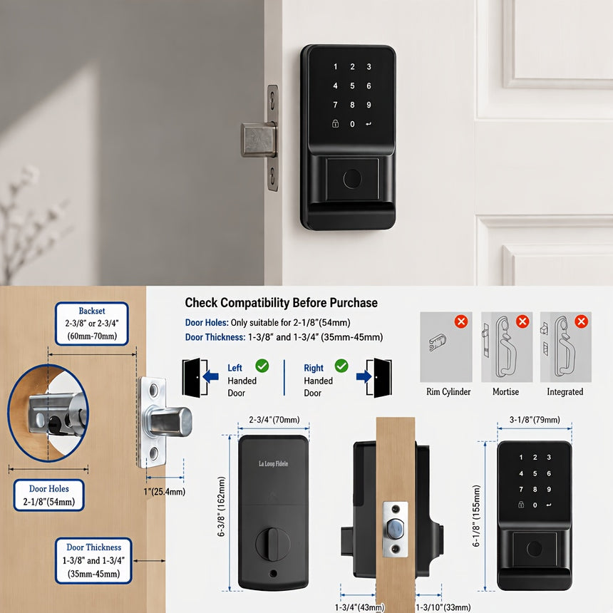 Keyless Smart Door Lock view 2