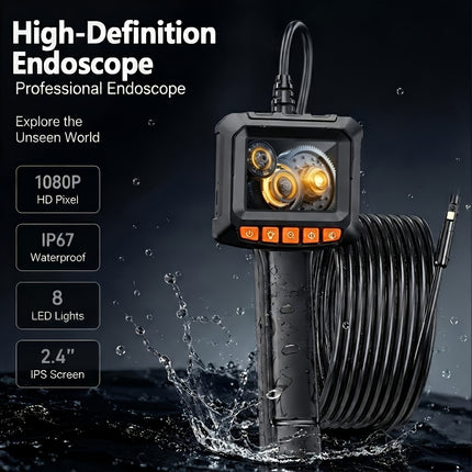 Dual Lens Endoscope Camera view 4