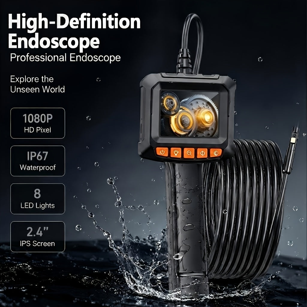 Dual Lens Endoscope Camera view 4