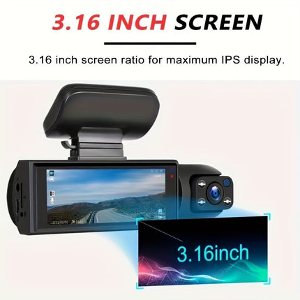 NAVITROEY Dual Camera Dash Cam view 4