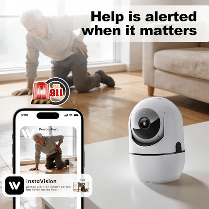 4MP 360° Indoor Smart Security Camera view 5