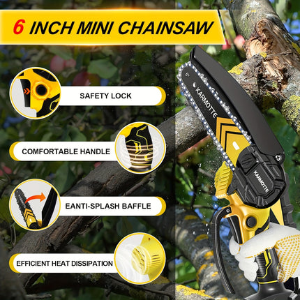 Mini Brushless Chainsaw view 5