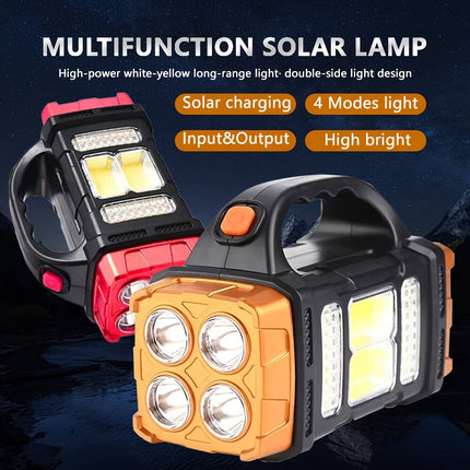 Solar USB Rechargeable LED Lantern Flashlight view 11