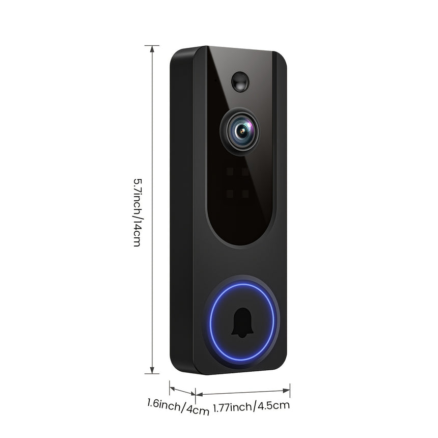 1655P Wireless Doorbell Security Camera view 2