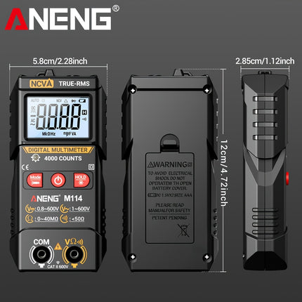 ANENG M114 Multimeter view 4