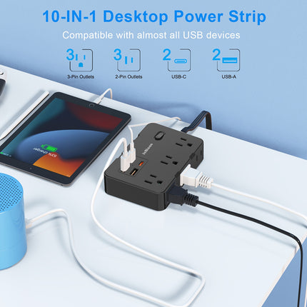 10-in-1 Power Strip view 9