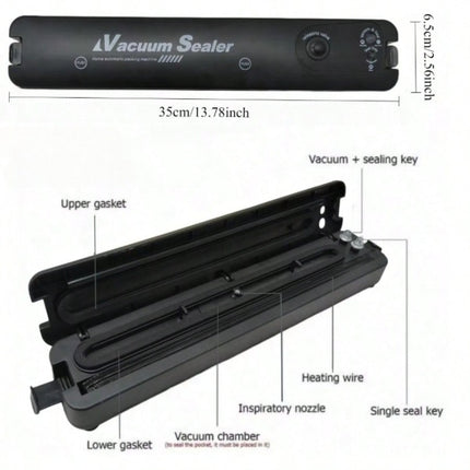 Small Automatic Food Vacuum Sealer view 7