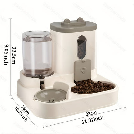 Cat Dog Automatic 2-in-1 Pet Feeder view 2