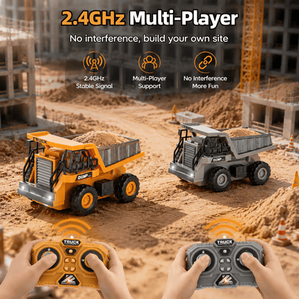 Alloy RC Dump Truck view 4