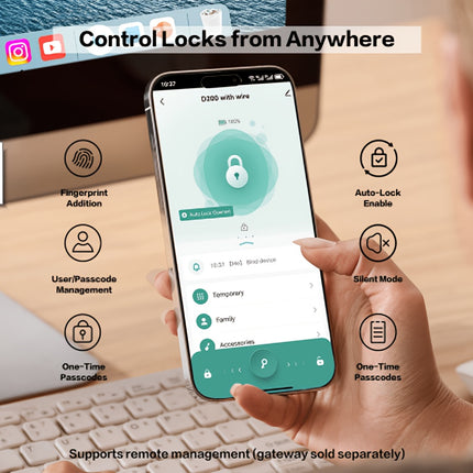 Smart Keyless Door Lock view 4