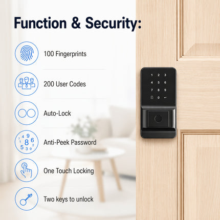 Keyless Smart Door Lock view 3