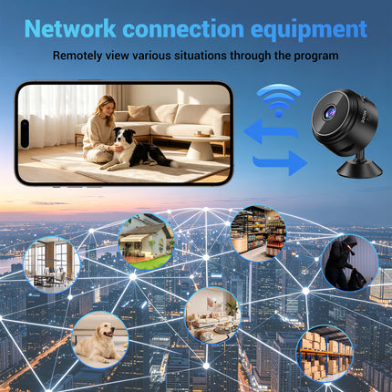Wireless WiFi Security Camera view 6