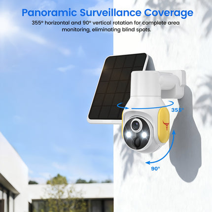 4G LTE Outdoor Security Camera view 6