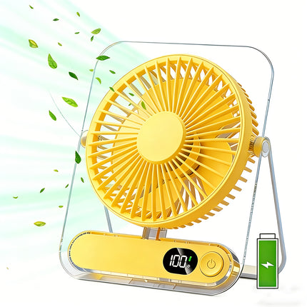 Portable USB Rechargeable Desk Fan view 2