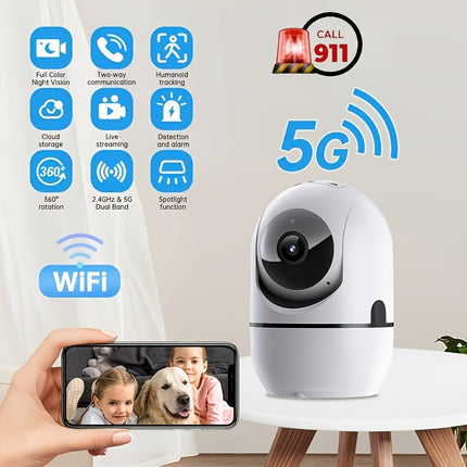 4MP 360° Indoor Smart Security Camera view 1
