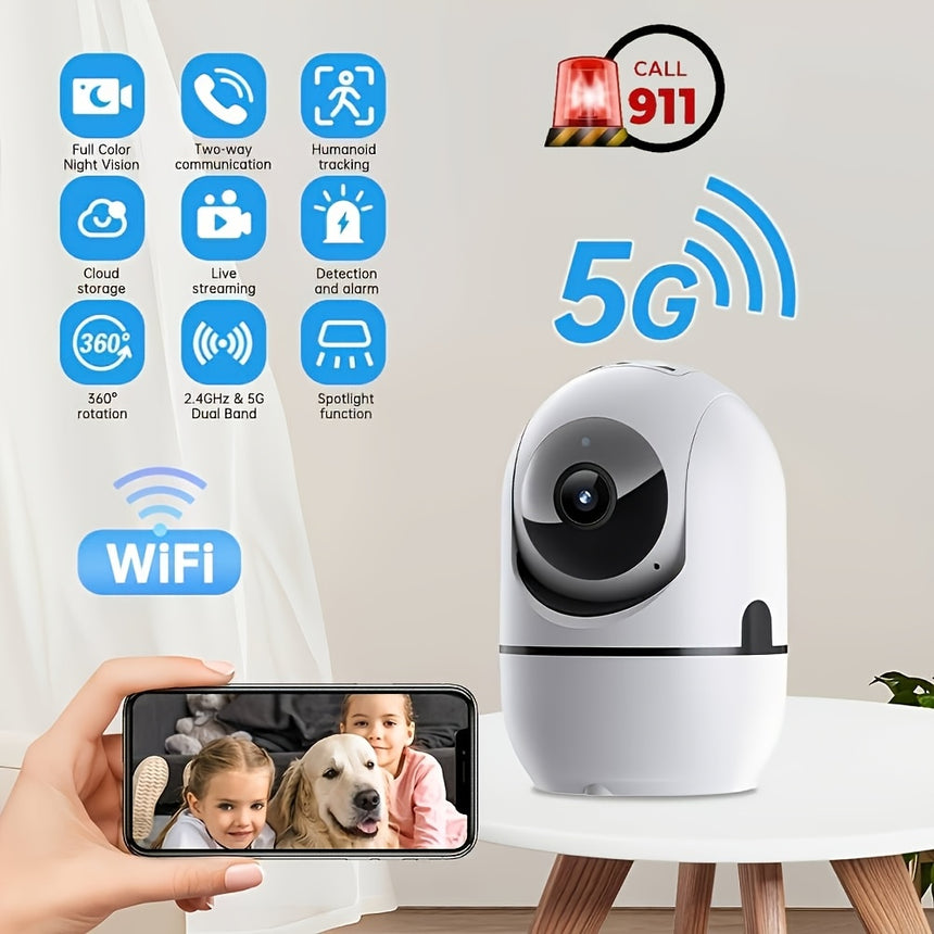 4MP 360° Indoor Smart Security Camera view 1
