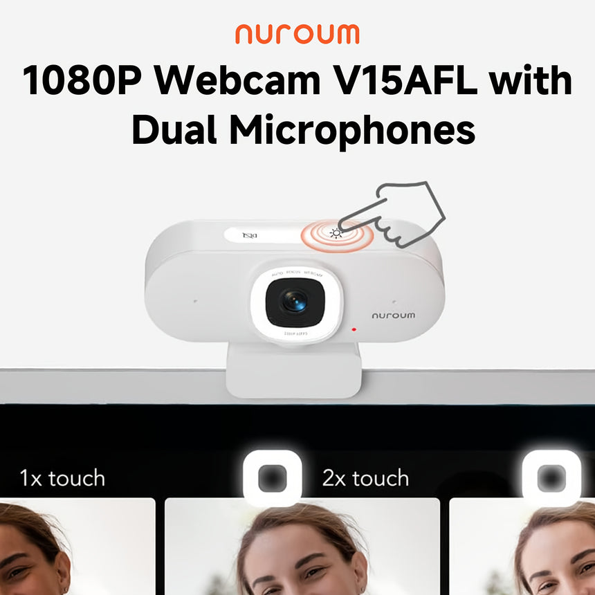 NUROUM 1080P Auto Focus Webcam view 1