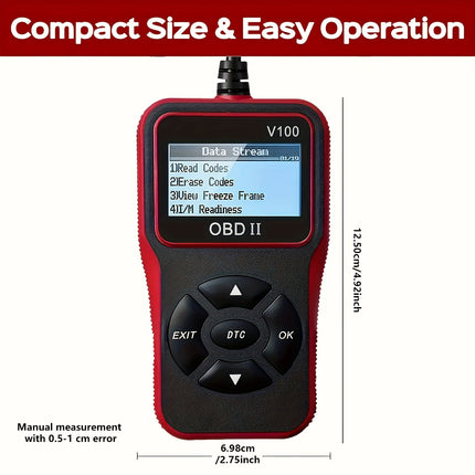 V100 OBD2 Scanner view 6