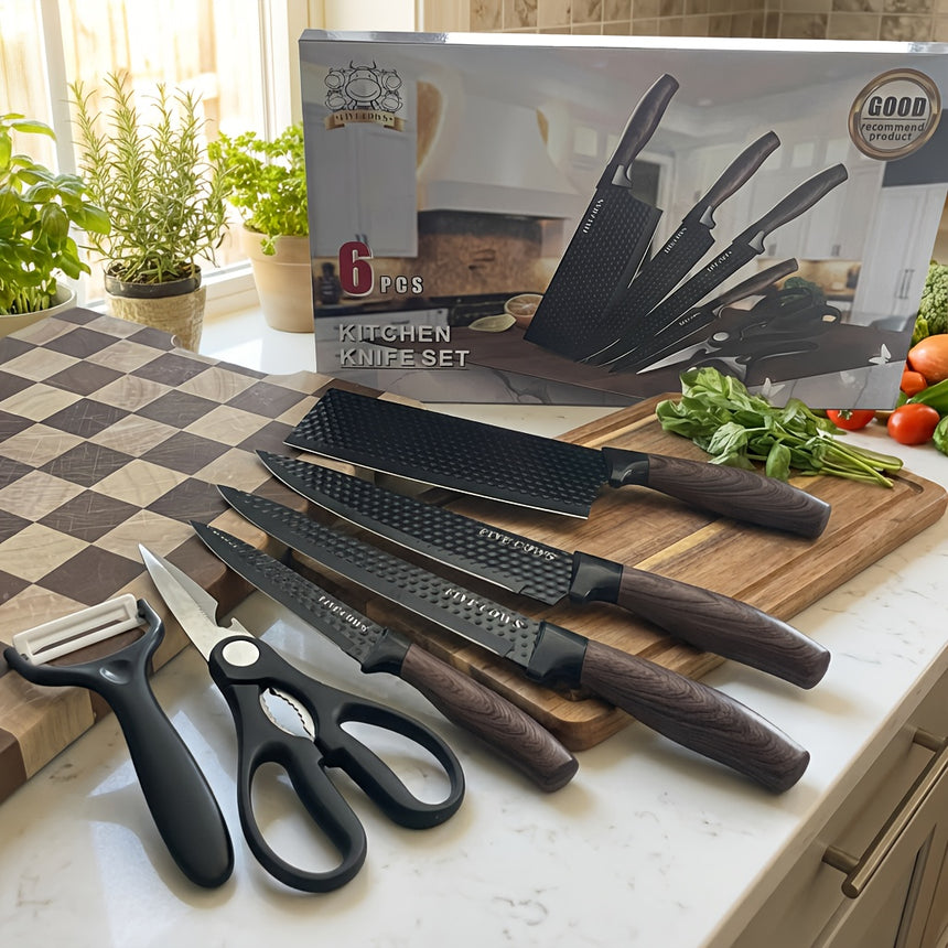 6-Piece Kitchen Knife Set view 1