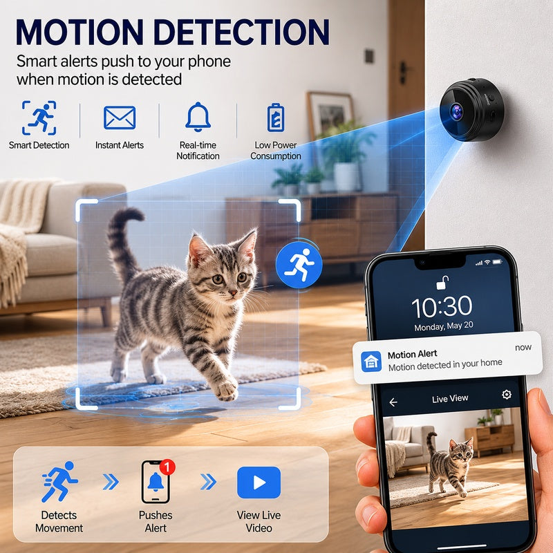 Wireless WiFi Security Camera view 2