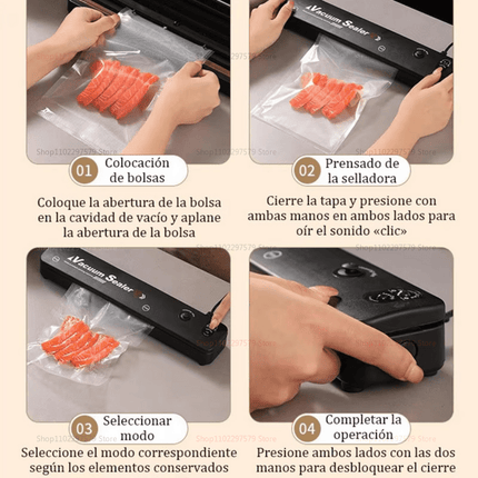 Small Automatic Food Vacuum Sealer view 5