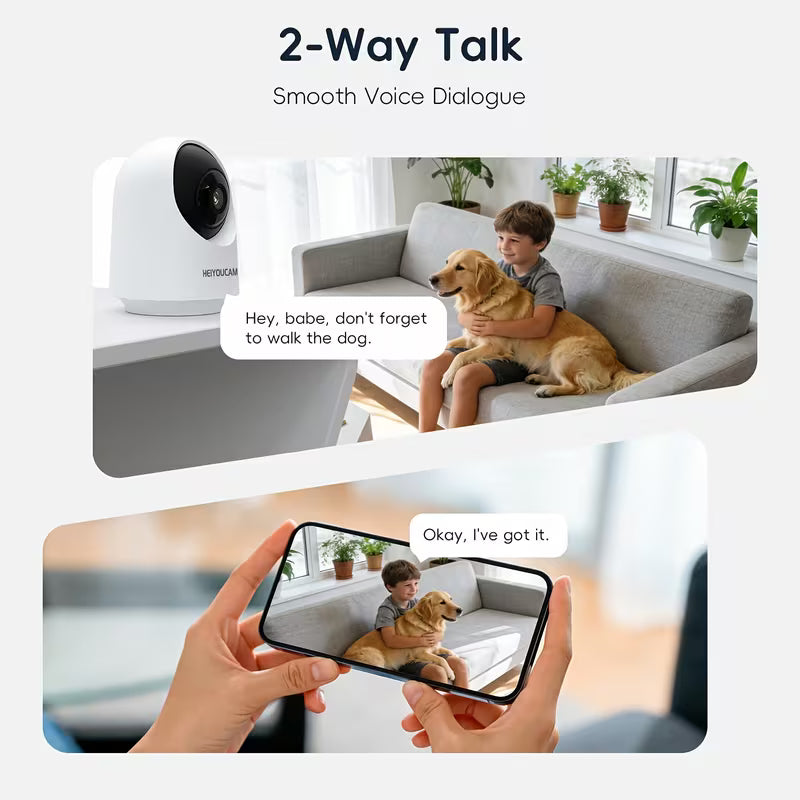 HEIYOUCAM 1080P Pan/Tilt Security Camera