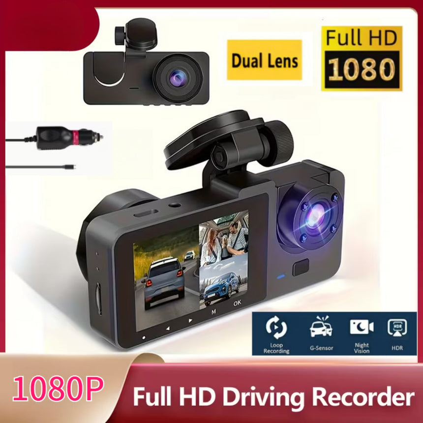 4-Channel Dash Cam 1080P Front Left Right Rear view 1
