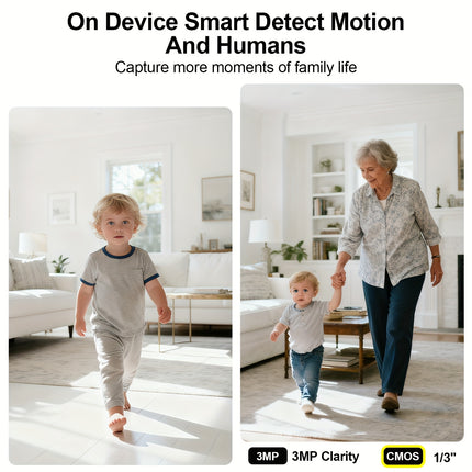 Indoor Baby Monitor Camera view 2