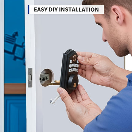 Smart Lock Deadbolt Keyless Entry view 6