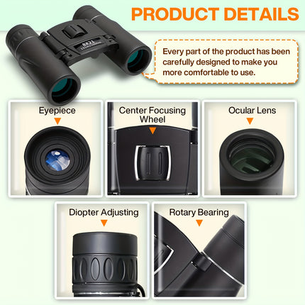 8X21 Mini Pocket Binoculars view 8