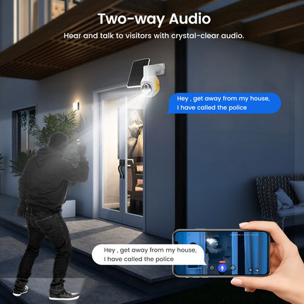 4G LTE Outdoor Security Camera view 7
