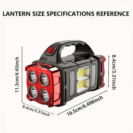 Solar USB Rechargeable LED Lantern Flashlight view 4