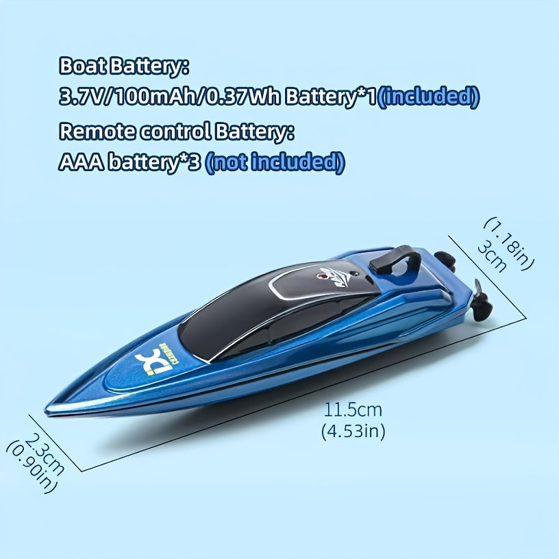 Mini RC Racing Boat view 3