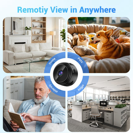 Wireless WiFi Security Camera view 8