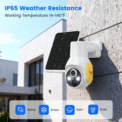 4G LTE Outdoor Security Camera view 1