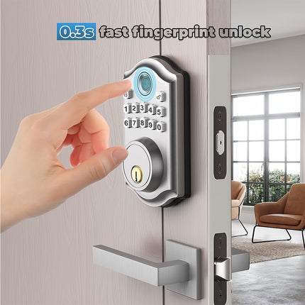 Smart Lock Deadbolt Keyless Entry view 3