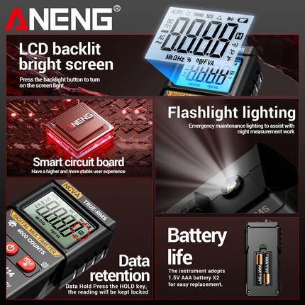 ANENG M114 Multimeter view 6