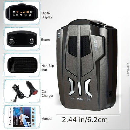 V9 Advanced Radar Detector view 3