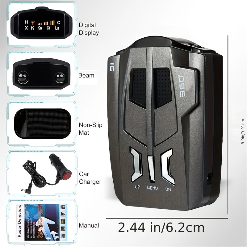 V9 Advanced Radar Detector view 3