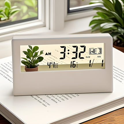 Modern Square Alarm Clock view 6