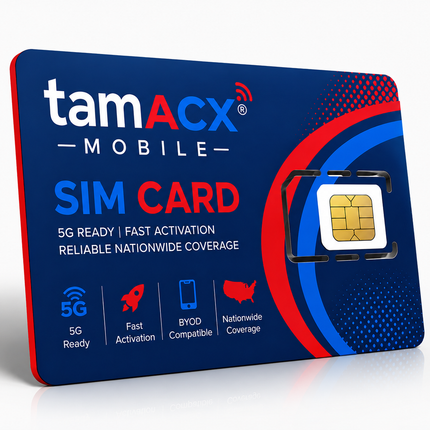 tamACX Mobile 30-Day Plan | Unlimited Talk & Text + 1GB Data