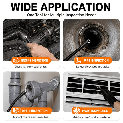 4.3-Inch Screen Endoscope Camera view 10
