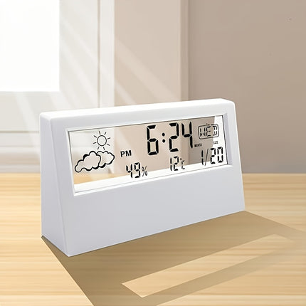 Modern Square Alarm Clock view 2