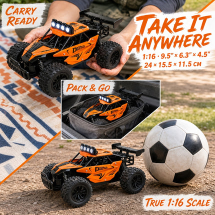 J-068 Dual Battery RC Car view 3